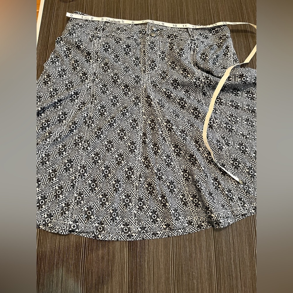 Athleta A-Line Skort Black & White Size 8 - Picture 10 of 13